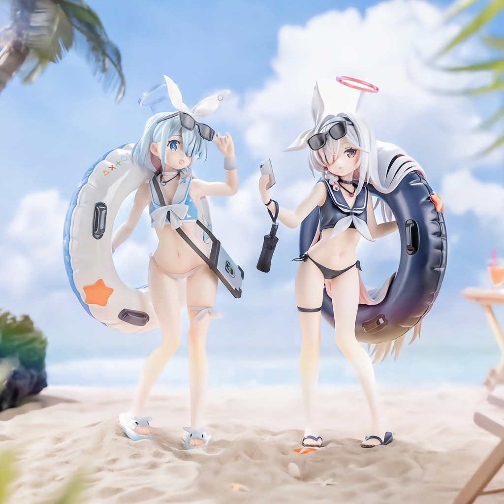 【新品優惠價】蔚藍檔案 泳裝阿羅娜 普拉娜 美女模型 二次元手辦 動漫擺件 