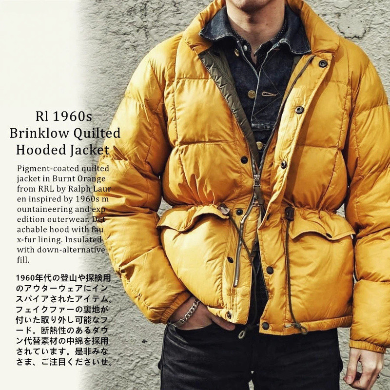 【Gentle Ray】ALL WEATHER JACKET 艾迪鮑爾1960'S 絎縫連帽登山外套 探險科技羽絨棉夾克