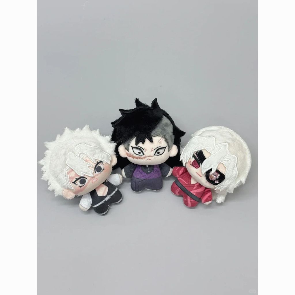 ✨台灣有貨✨免運✨日本鬼灭之刃棉花娃娃10cm不死川实弥和不死川玄弥与散发天元属性