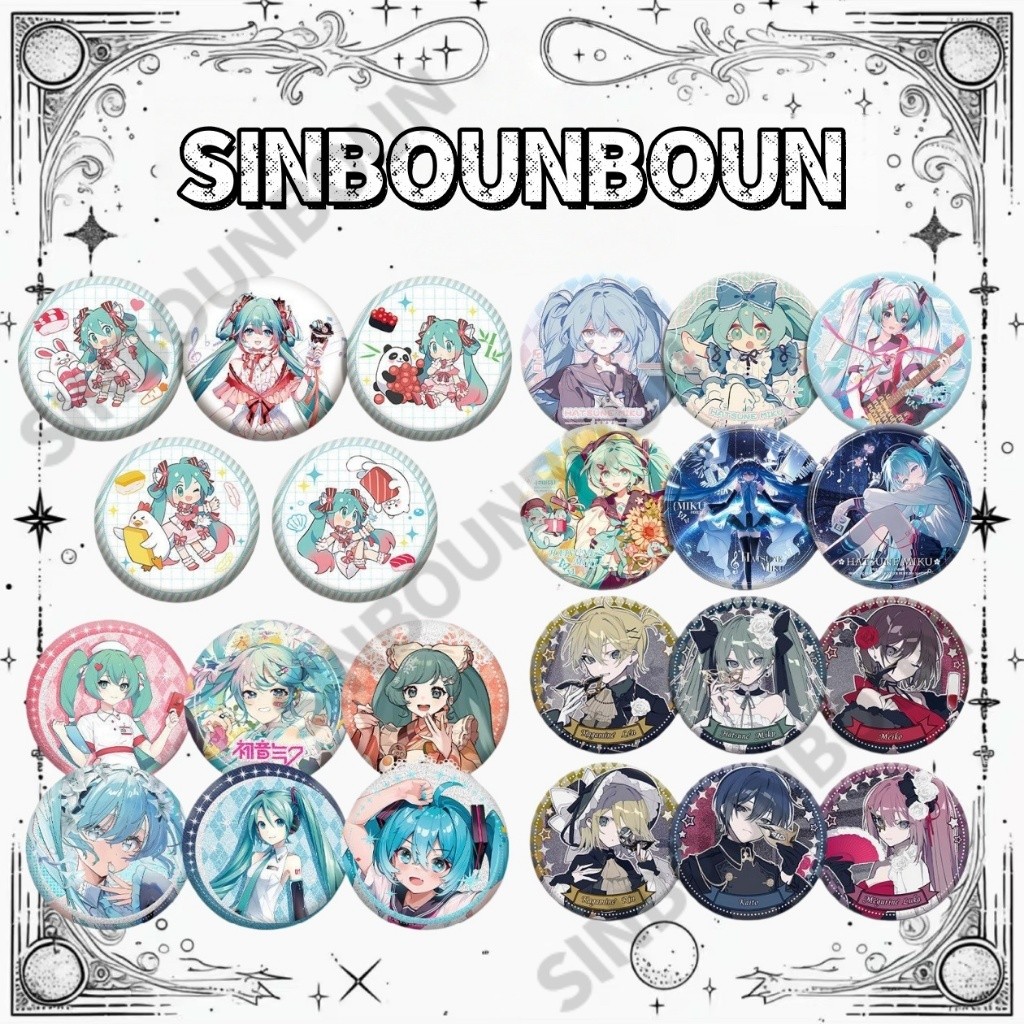 初音未來 世界計畫 吧唧 徽章 谷子 胸章 胸針 背包掛飾 包包掛件 二次元 動漫周邊 MIKU 虛擬歌手 互換禮物