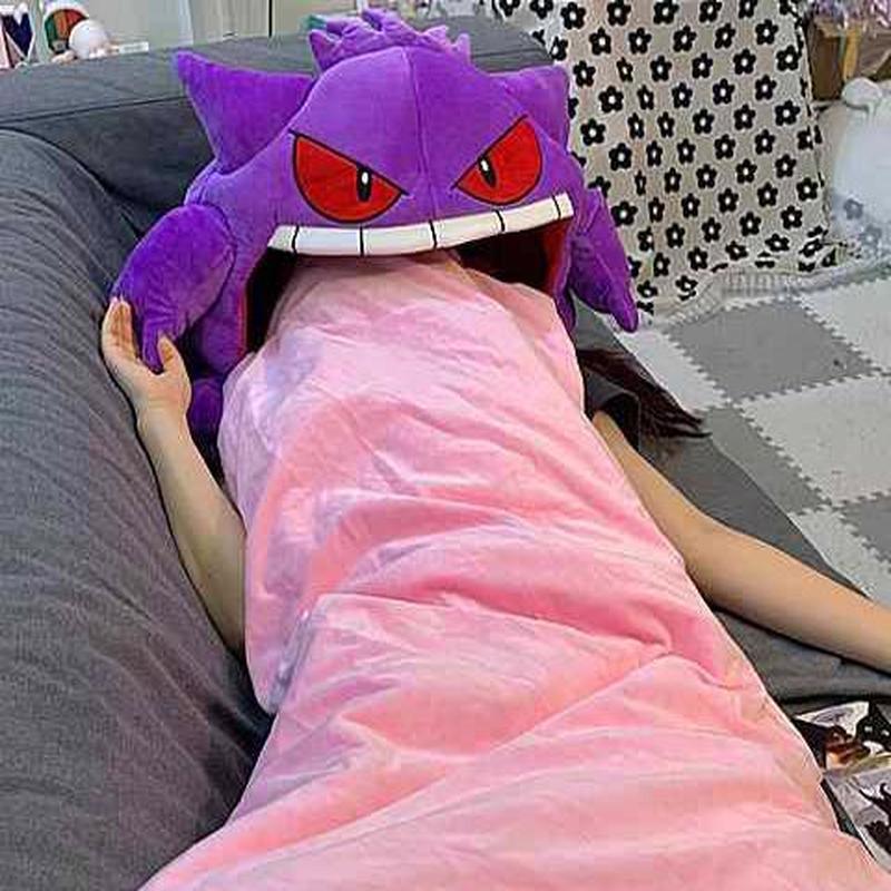 【現貨】耿鬼睡枕 耿鬼 耿鬼娃娃 耿鬼擺件 耿鬼吊飾 耿鬼模型 耿鬼存錢筒 耿鬼 gk 神奇寶貝 寶可夢