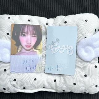 韓國代購🌟正版✅h2h心連心崔志宇小卡jiwoo小卡kms上海籤售中籤wink宇飯制自印卡