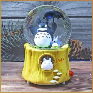 宮崎駿 龍貓 水晶球 音樂盒 八音盒 飄雪 擺件 送兒童 女生 畢業 生日禮物