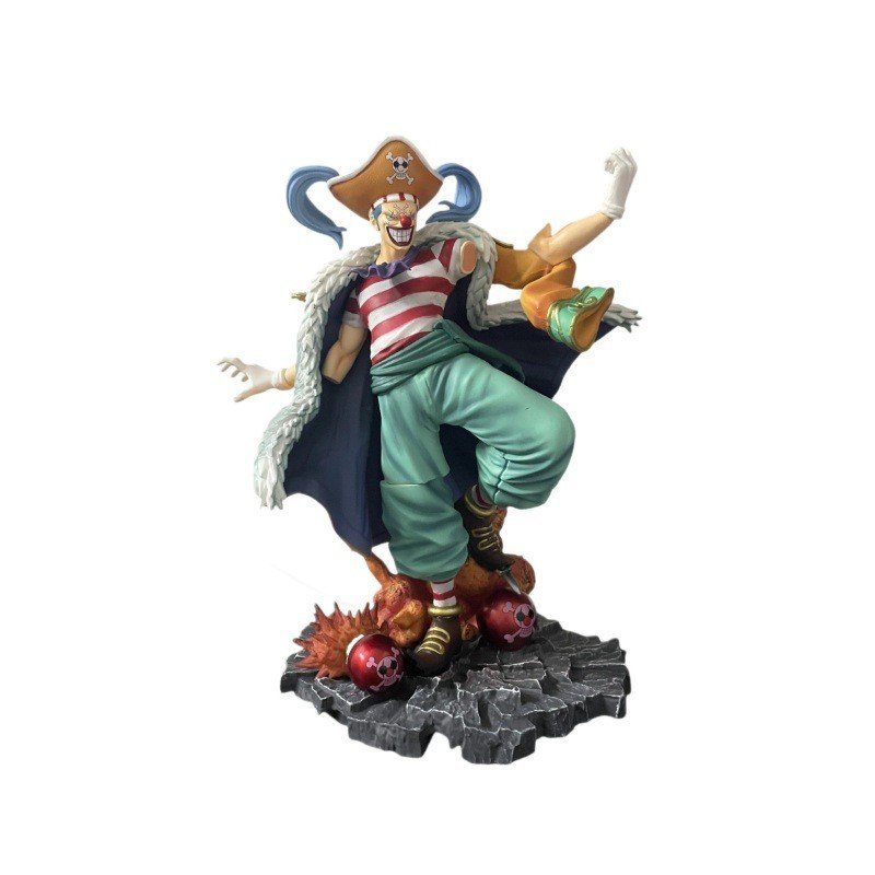 【DW】海賊王GK 七武海巴基 27cm 分裂果實發動 AS版小丑巴基手辦收藏模型