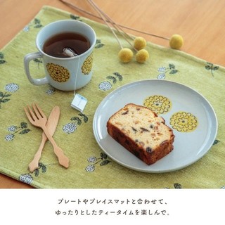 現貨 日本製 BISQUE 波佐見燒 花朵陶瓷餐盤/馬克杯/餐墊 | 杯子 點心盤 咖啡杯 盤子 日本製餐盤 富士通販