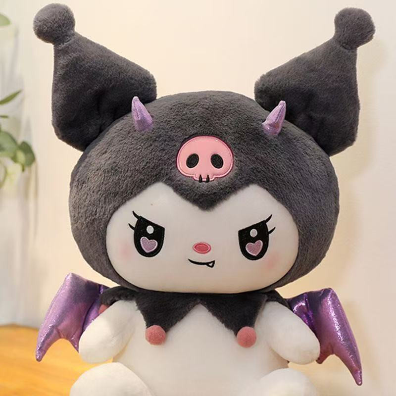 💕惡魔庫洛米 庫洛米公仔 美樂蒂公仔 美樂蒂娃娃 庫洛米娃娃 可愛娃娃 安撫娃娃 抱枕娃娃 睡覺抱枕 布娃娃