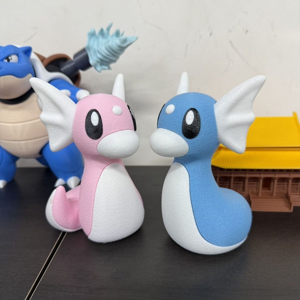 迷你龍 寶可夢迷你龍真多呂3d列印玩具3d列印寶可夢模型神奇寶貝生日禮物