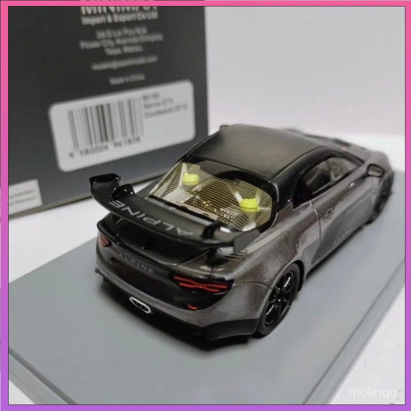 【臺灣熱賣】Spark 1/43 阿爾芬拿改裝跑車模型Alpine A110 GT4 Goodwood 2018