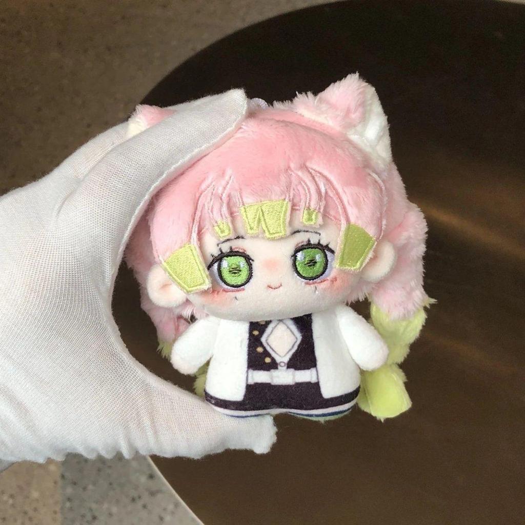 現🟠貨鬼滅之刃聯名周邊棉花娃娃甘露寺蜜璃時透無一郎動漫同款毛絨玩偶
