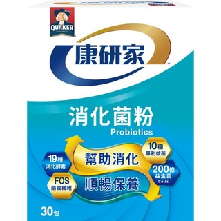 QUAKER 桂格康研家消化菌粉盒裝30包