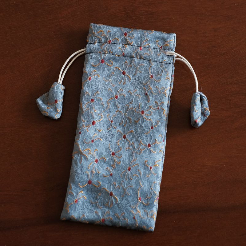 爆款促銷🌸項鍊 手機 眼鏡 收納 束口袋 筆袋 珠寶首飾品 玉器 文玩 手串 包裝 化妝品袋