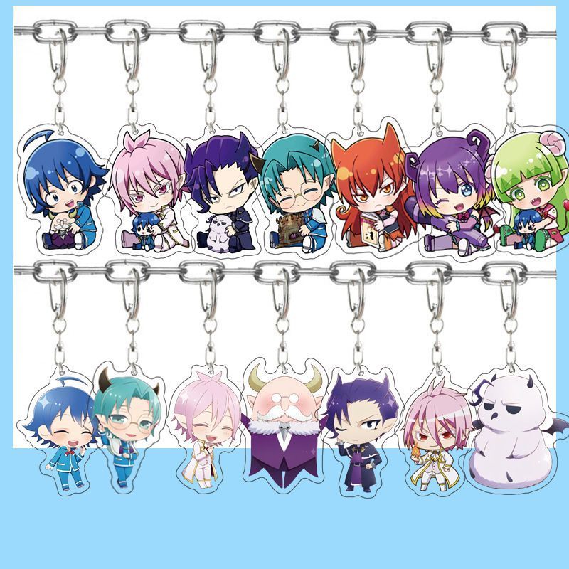 👻入間同學入魔了！👻入間同學 入間同學入魔了!動漫周邊入間克拉拉艾梅莉沙利文等亞克力鑰匙扣 BJPP