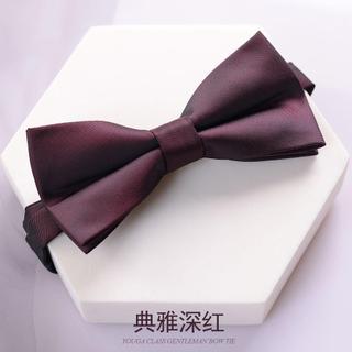 男士領結 蝴蝶結男士領結 男士領結新郎紅色黑色藍色蝴蝶結伴郎襯衫結婚婚禮正裝英倫風復古