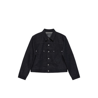 【ZIPPER】6cRAyon 11.3oz Non-Fade Short Denim Jacket 短版牛仔外套 深藍