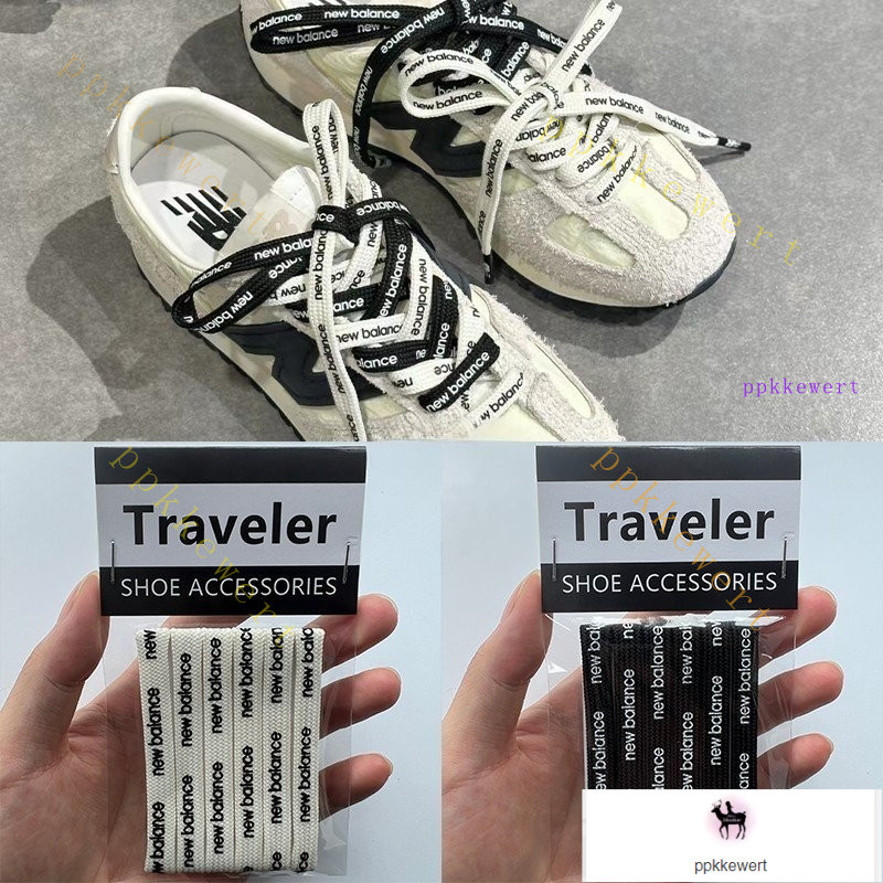 【台灣優選】 新百倫潮鞋改裝鞋帶適用newbalance新百倫327/471/740/1906ad雙拚色鴛鴦字母鞋帶繩