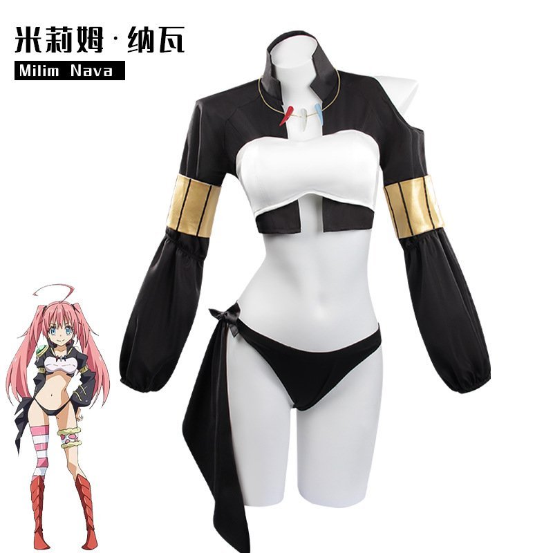【台灣出貨⚡熱賣 下殺】關於我轉生變成史萊姆這檔事cos服 破壞暴君米莉姆·納瓦cosplay【漫之家】
