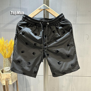 TopMan 短褲男 海灘褲 立體植絨速乾男生休閒短褲 沙灘褲 五分褲