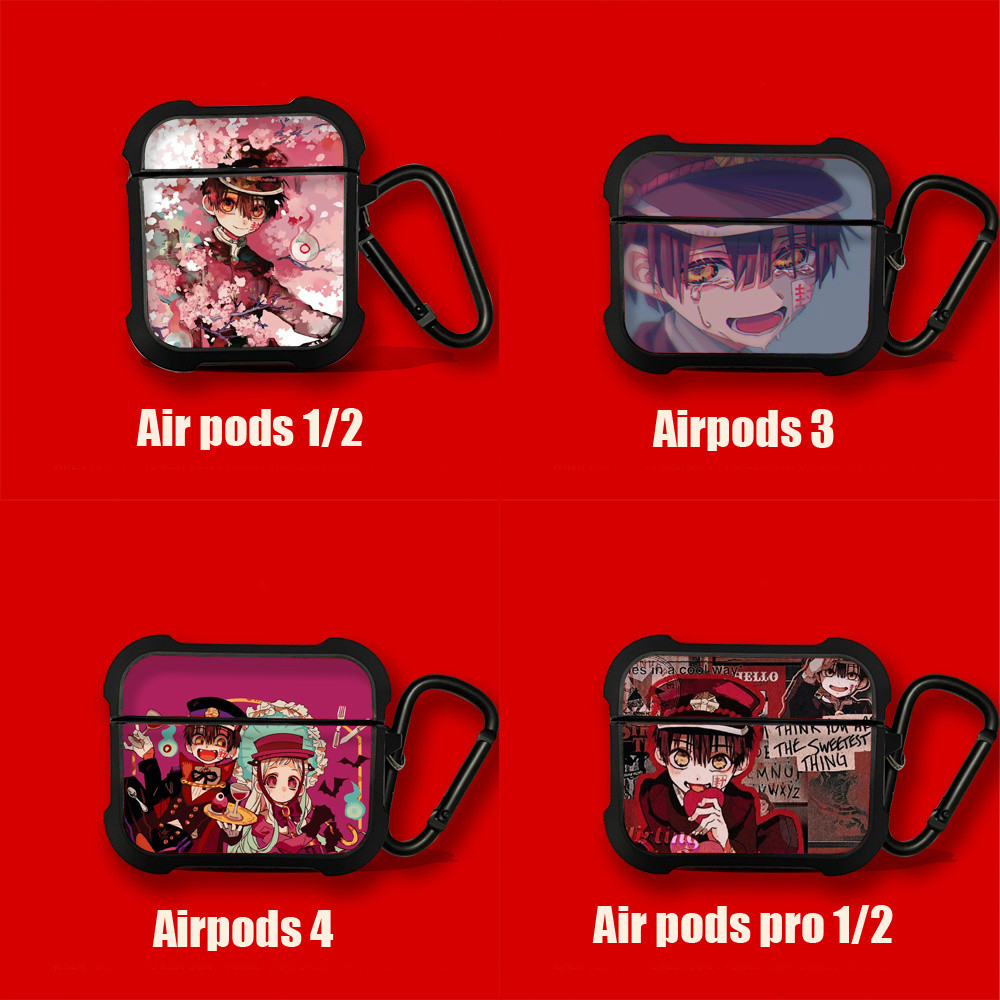 四葉草🍀好品質花子君卡通防摔硅膠適用蘋果AirPods pro 1 2 3 4保護套耳機殻套 M2IN