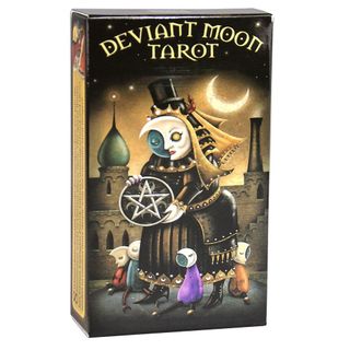 🌙塔羅牌世界🌙Deviant Moon Tarot 邪月塔羅牌無邊框版 異月桌遊卡牌