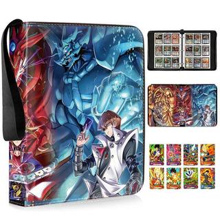 💥 蟹老闆生活館 💥熱推遊戲王卡冊9格高顏值ins風大容量皮拉鍊收納冊4格卡片收藏冊活頁