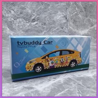【臺灣熱賣】Tiny微影 1/64 豐田Prius 普銳斯 TVBuddy 塗裝閤金玩具車擺件