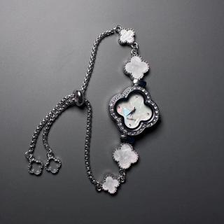 【Vintage古著】Cloud four-leaf clover 手錶 腕錶 古裝 復古 手錶 四葉草 雲朵 設計 女