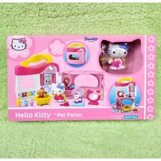 hello kitty凱蒂貓玩具女孩過家家手提寵物屋場景兒童禮物
