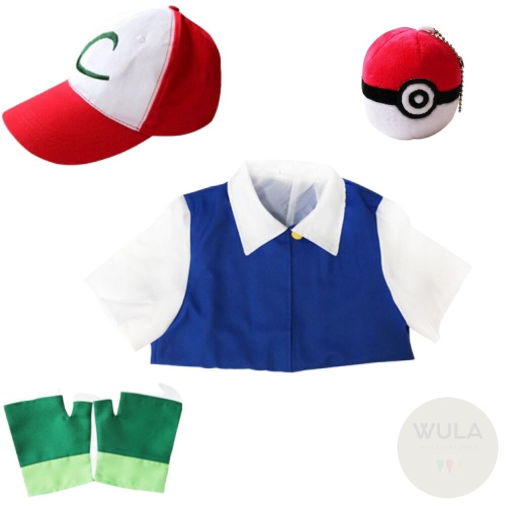 寶可夢-小智1997款(兒童/成人版) 台灣發票 WULA烏拉 小智衣服 小智服裝 小智cos 神奇寶貝小智衣服 神奇寶