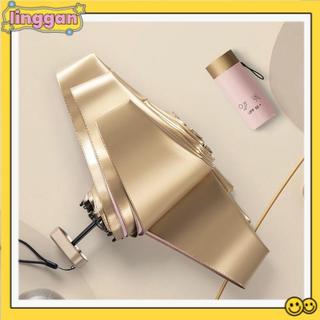 【超強防曬】鈦金迷你五折傘 小巧輕便攜 折疊傘 超強防曬 防紫外線 遮陽傘 五折傘 輕巧傘 口袋傘 隨身傘