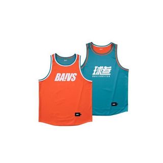 Baivs Hybrid Reversible Jersey BSHRJ711 男 球參 球衣 雙面 孔雀綠 亮橘