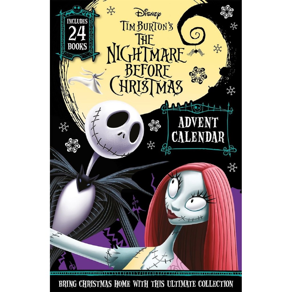 Disney Tim Burton's The Nightmare Before Christmas: Advent Calendar (英國版)/Walt Disney【禮筑外文書店】