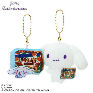 Sanrio絨毛娃娃/ 派之實/ 大耳狗/ LOTTE/ 2入 eslite誠品