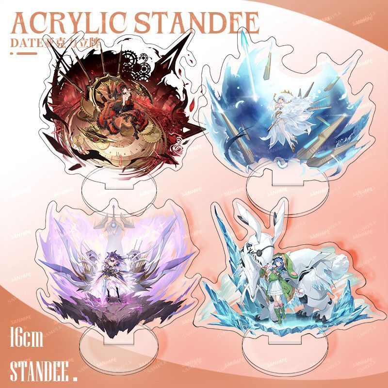 【❤★次元空間~】12.6📋約會大作戰X碧藍聯動系列雙面夾層亞克力立牌擺件狂三摺紙四糸乃