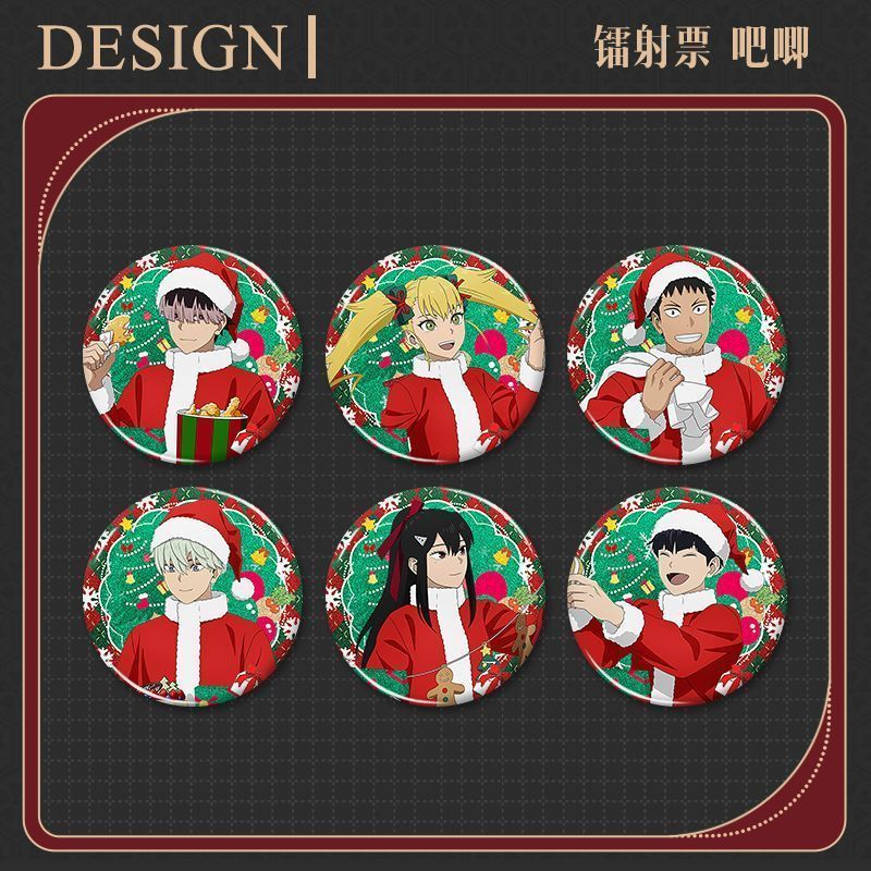 💖臺灣出貨💖 聖誕節怪獸8號周邊穀子徽章吧唧鳴海弦保科宗四郎磨砂痛包