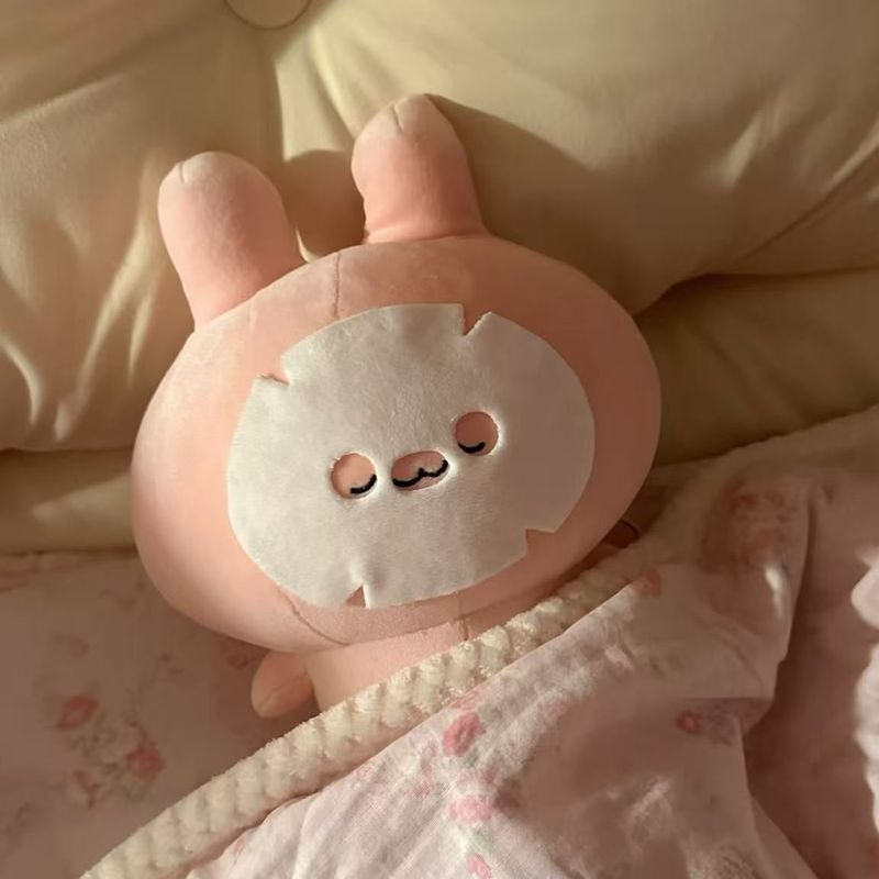 熱銷新款asamimi正版阿莎咪米玩偶可愛面膜玩具公仔生日禮物女生抱枕