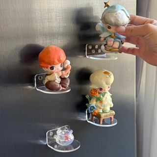 ✨公仔展示盒 公仔收納盒 娃娃收納 娃娃展示盒今天星期八dimoo冰箱磁吸支架壁掛上牆收納盒盲盒展示盒手辦展示