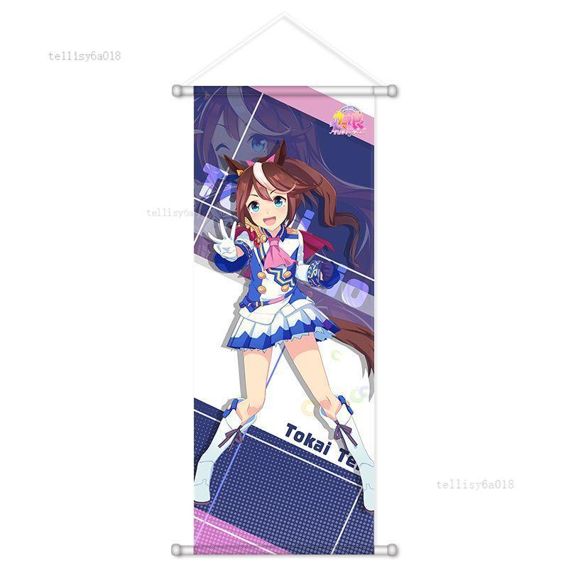 精品特惠[12.14]✨賽馬娘周邊掛畫北部玄駒東海帝王光鑽黃金船綢布海報動漫二次元