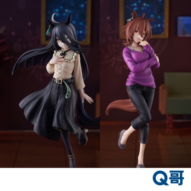 Furyu 賽馬娘 Pretty Derby Trio-Try-iT公仔 曼哈頓咖啡 愛麗速子 景品 PVC 公仔 模型