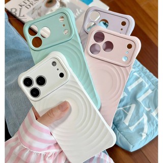 【新款發售】無絨布精孔波漾殼磁吸液態殼 適用iPhone 17 16 Pro Max i15 i16 17Pro 手機殼