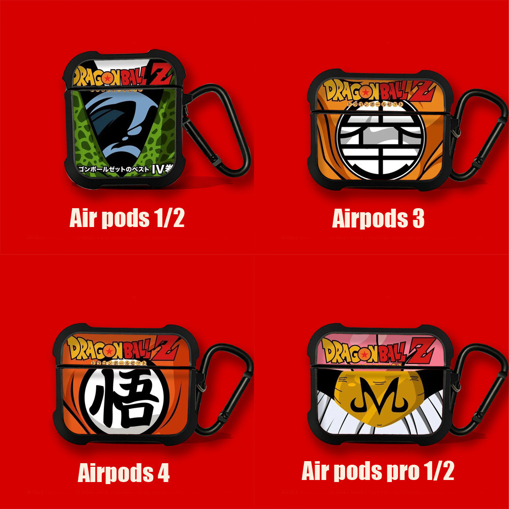 四葉草🍀好品質七龍珠貝吉塔悟空適用蘋果AirPods pro 1 2 3 4保護套耳機殻套 GYQU