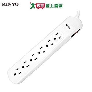 KINYO 1開6插安全延長線CG3166-6呎【愛買】