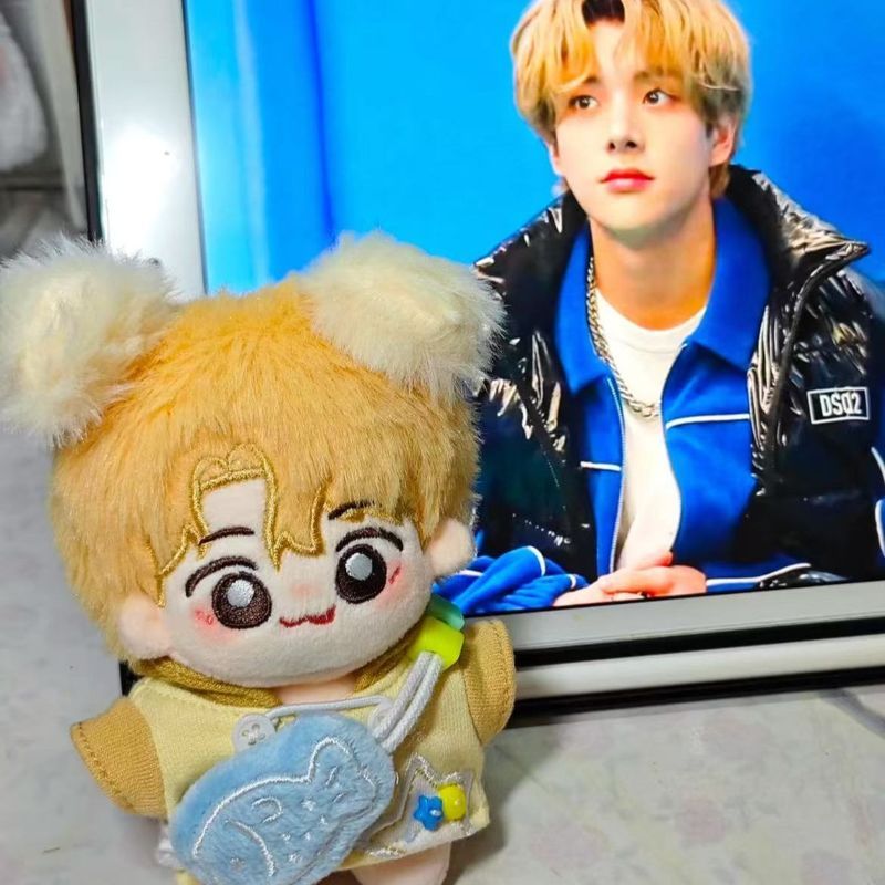 🌸沈載倫棉花娃娃cutey金允寶10🌸cm可愛超萌少女心明星毛絨玩偶公仔🌸