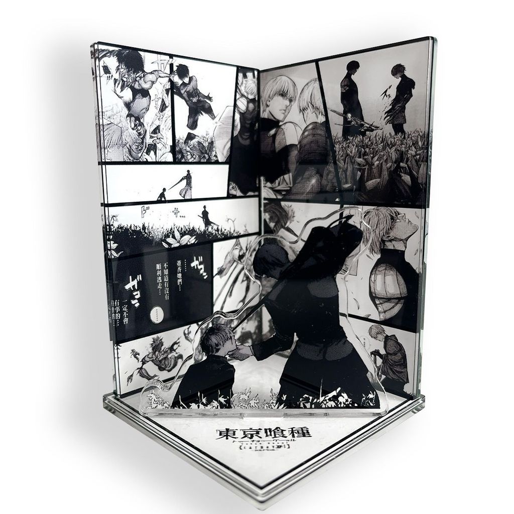 ✨小象優選✨東京喰種周邊 東京喰種三插立牌 東京喰種立牌 (有馬貴將立牌 金木研立牌) 金木研周邊 有馬貴將周邊