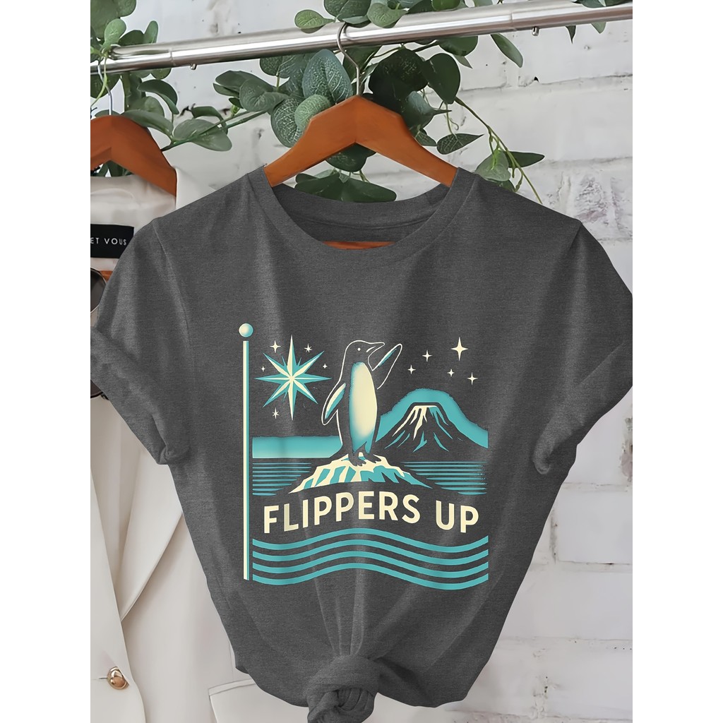 COD 具有企鵝抵抗抗抗抗抗抗抗抗議 COD XTIY 的 COD 2026 圖形印花 T 恤