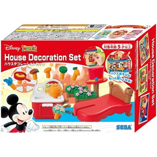 SEGA TOYS 迪士尼 DIY夢想城 米奇小屋場景組 SG80625