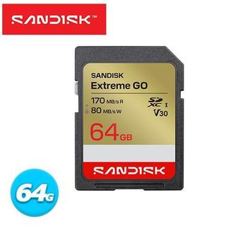 SANDISK Extreme GO SD UHS-I 64GB 記憶卡