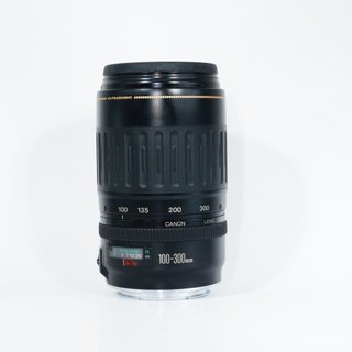 9.5新 中古適用佳能鏡頭 EF100-300mm f4.5-5.6 Usm全畵幅單反長焦自動鏡頭 無闇病 功能總成