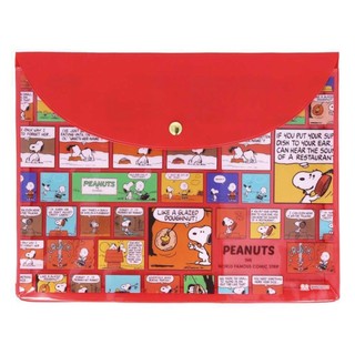 sun-star Snoopy 萬用收納袋 多功能資料夾 A5 史努比 喜劇場景 對話 UA72464