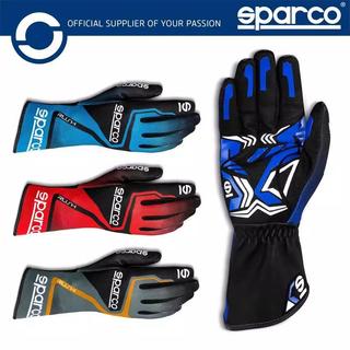 【內縫線矽膠防滑】SPARCO Rush 卡丁車手套 賽車手套 摩托騎行手套 長款 微彈 防滑手套 重機手套 矽膠手套