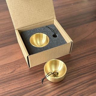 【名人優選精品】日本美秀MIHO美術館黃銅頌缽罄迴音鈴鐺瑜伽靜想喬遷禮品佛音缽